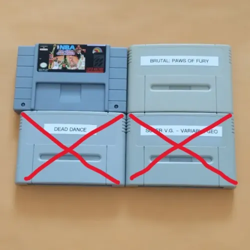 CARTUCHOS PARALELOS PARA NINTENDO SUPER FAMICOM - PREÇO UNITÁRIO