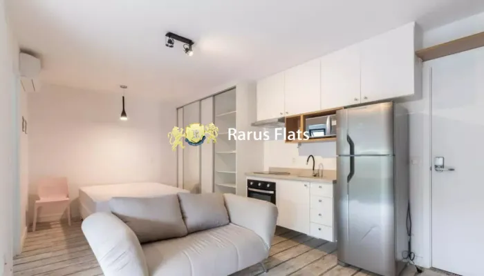 Rarus Flats - Flat para locação - Edifício Be Design Vila Olimpia