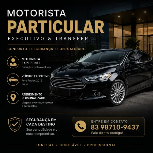 Motorista particular, transfer