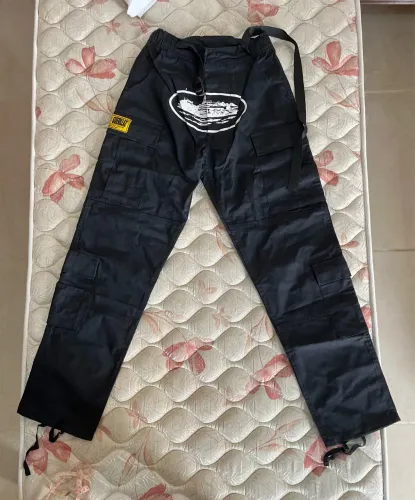 Calça Corteiz Cargo Preta