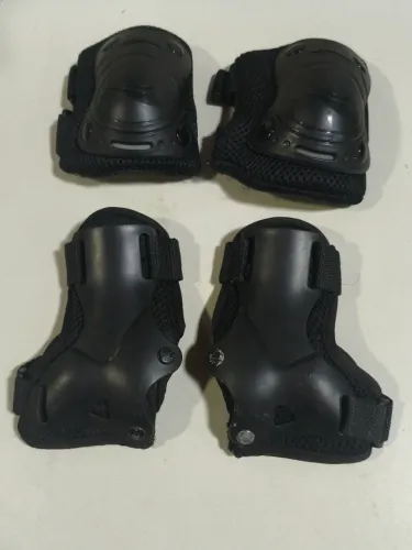 Kit proteção patins skate 8 a 12 anos