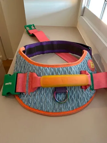 Peitoral Cachorro Zee.dog Flyharness Galaxy Colorido 4