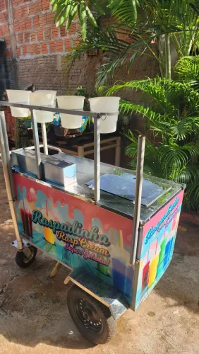 Carrinho de Raspadinha (adaptável para diversas atividades