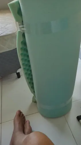 Colchonete casca de ovo excelente estado, duas semanas de uso.