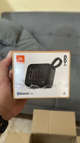 Caixa JBL Go 4 Preta Bluetooth 
