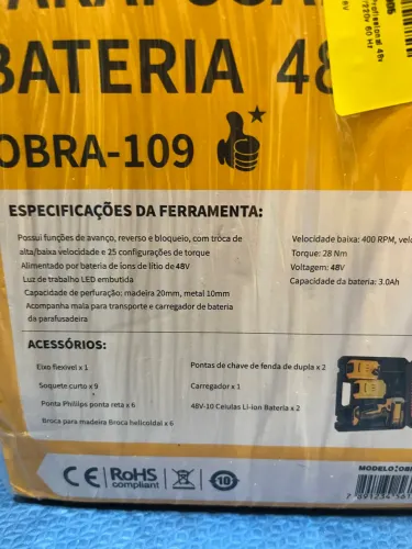 Parafusadeira Alobrax