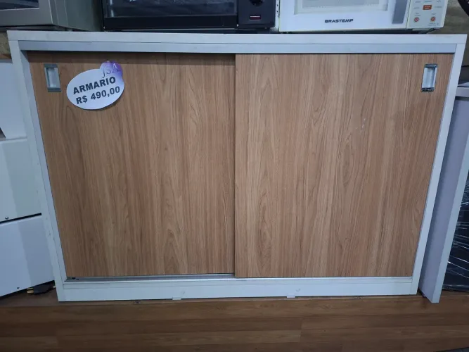 Armário em Mdf com duas porta de correr