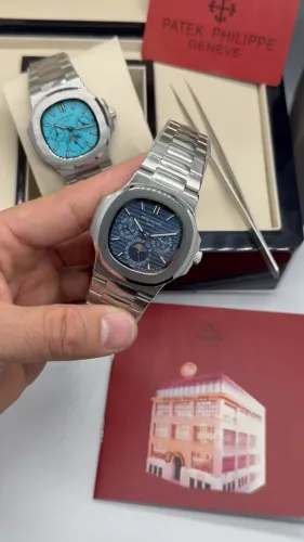 Relógio Patek Philippe Nautilus Perpetual Calendar Completo
