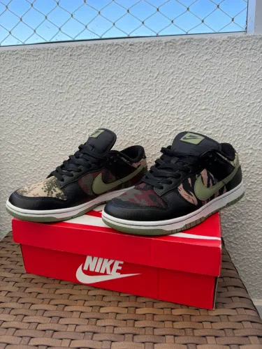 Nike Dunk Low SE Black Multi-Camo