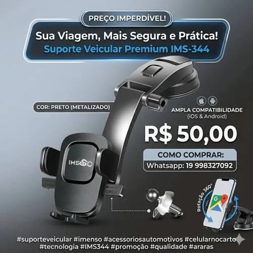 Suporte celular veicular