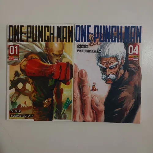 Mangá One Punch Man - Vol. 1 e 4