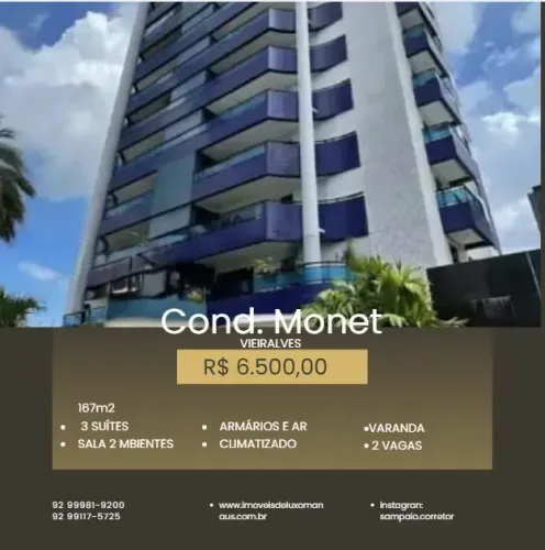 MONET, VIEIRALVES, 167M2, 3 SUÍTES, ARMÁRIOS E AR, 3 VAGAS