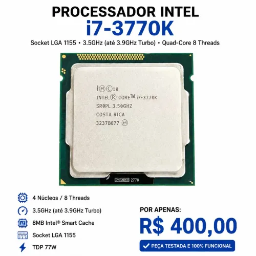 Processador i7 3770k