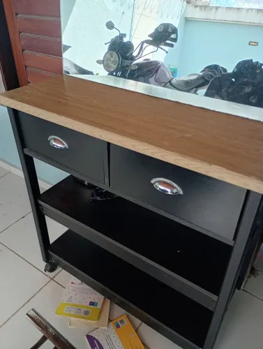 Bancada para barbeiro