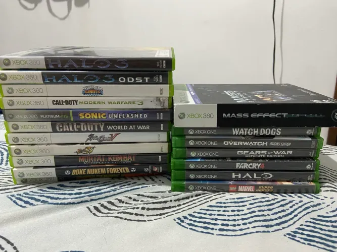 Vendo lote de jogos xbox