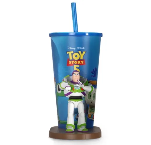 4 copos toy story 5 Cinemark coleção