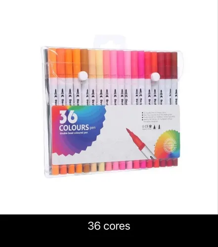 Kit canetinhas 2 em 1
