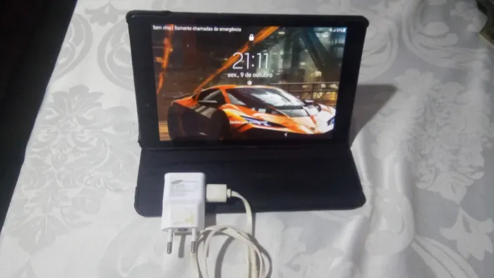 Galaxy Tab A T295 32GB 4G com Capa e Carregador