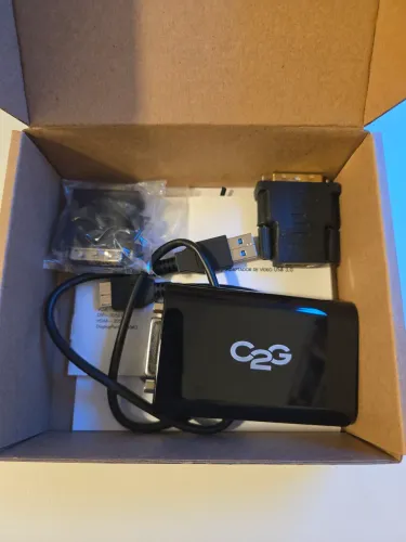 USB 3.0 para DVI Adaptador de Vídeo + Adaptador para HDMI