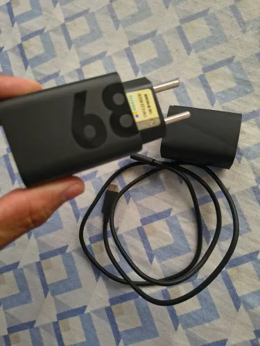 Carregador 68W Motorola 100% original muito rápido