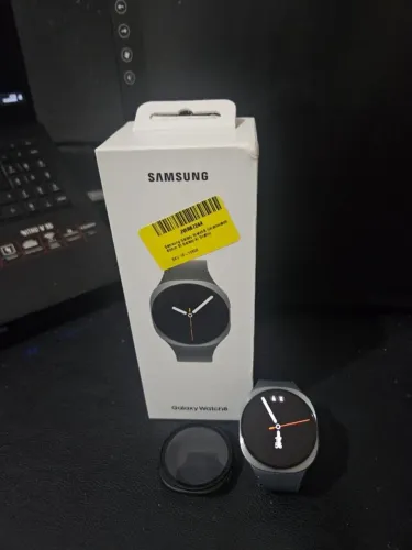 Galaxy Watch 8 40mm BT Grafite - 6 meses de uso (Nota Fiscal + Brinde)