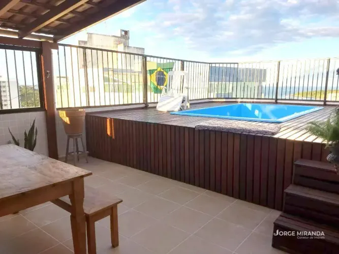 Cobertura com 4 dormitórios à venda por R$ 2.200.000,00 - Praia do Morro - Guarapari/ES
