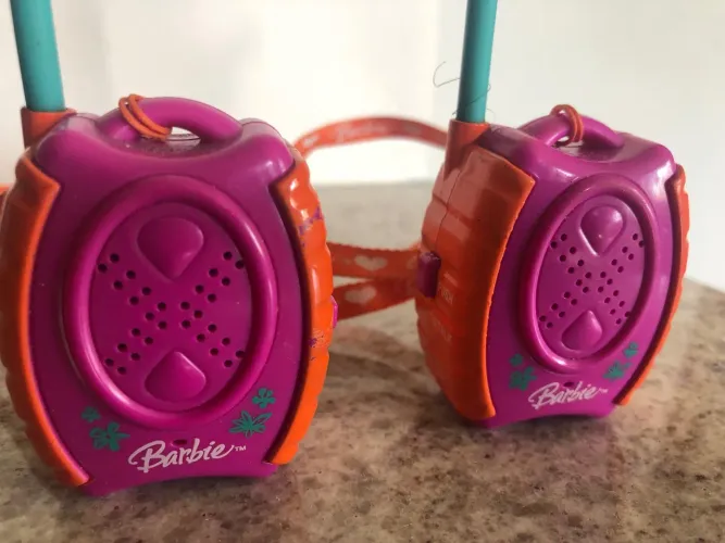 Walkie-talkie da barbie