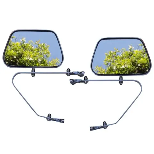 Retrovisor Externo Americano F-100 F-1000 F-350 F-600 1972 a 1992 Polido - Par