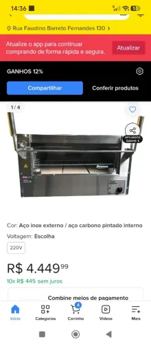 Forno profissional pizza 