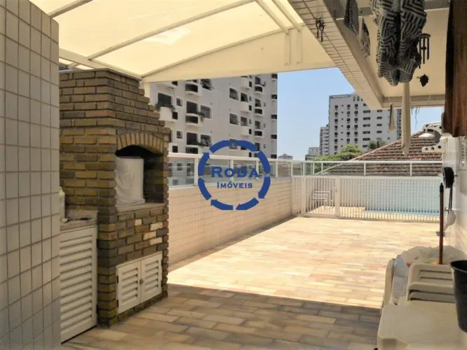 Apartamento Garden com piscina e churrasqueira a venda em Santos, localizado no bairro do 