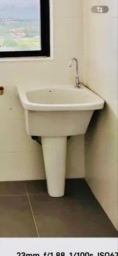 Tanque de lavar roupa de cerâmica