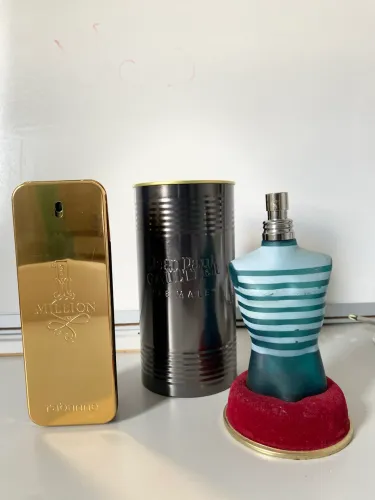 Kit frasco vazio 1 Million e Le male para colecionar