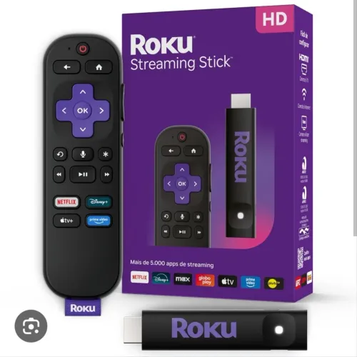 Vendo aparelho Roku TV, novo na caixa.
