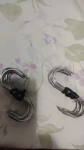 Gancho açougue inox com 10 unidades 