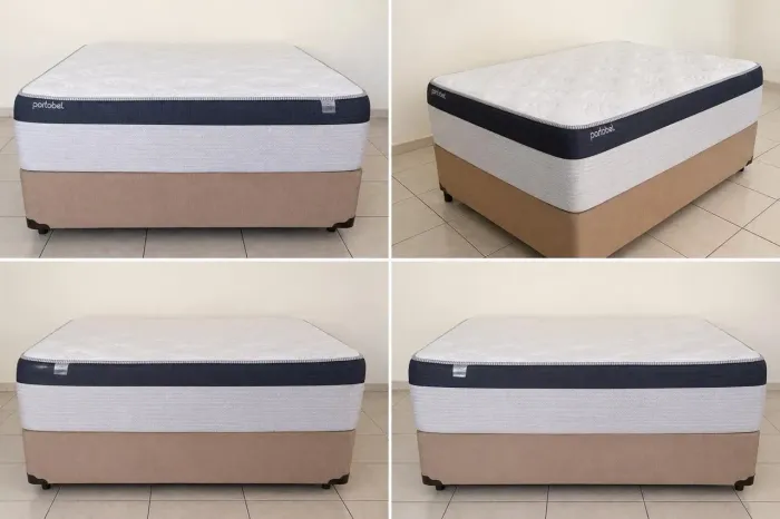 Cama Box Casal Probel Completa | Colchão 40 cm Padrão Hotel