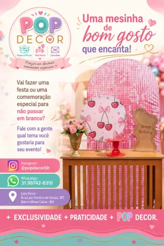 Locação de decoração de festa, toalhas de mesa