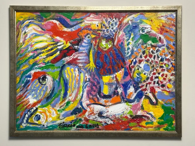 Quadro Pintura - Obra de Arte - Tércio da Gama