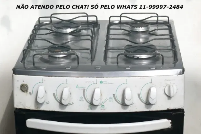 Fogão Cônsul funcionando!