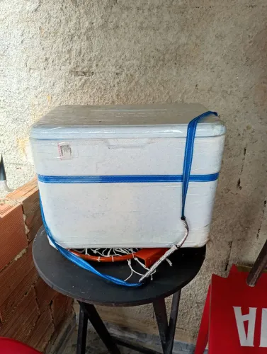 Caixa de isopor 27lt
