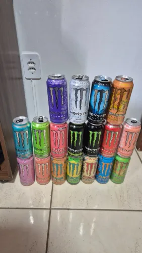 Latas de Monster para Coleção