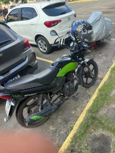 Moto quitada e revisada