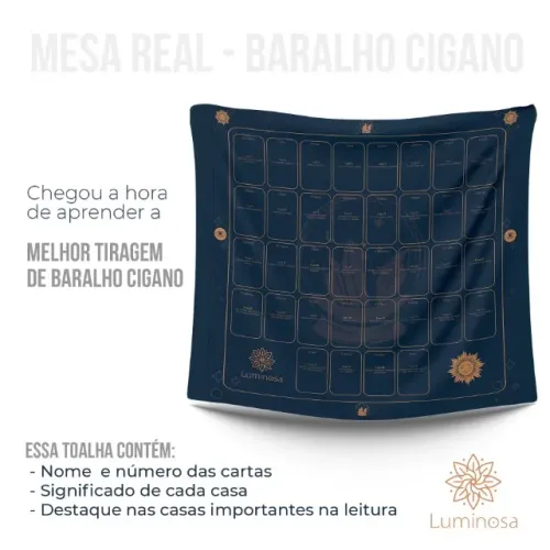 Toalha pra Mesa real