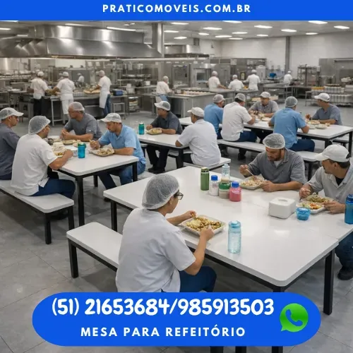 Mesa para refeitório