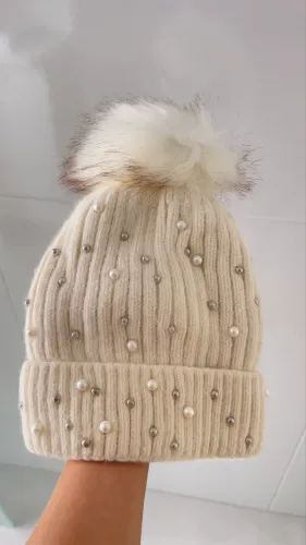 Touca gorro forrada