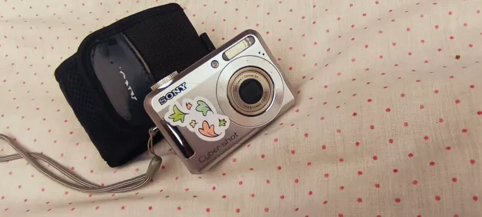 Câmera fotográfica cybershot kit completo