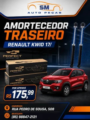 AMORTECEDOR TRAS kwid 