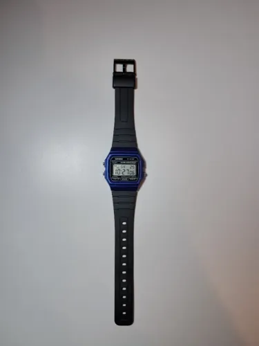 Relógio Casio F-91W Original Azul - Funcionando Tudo (Retirada)