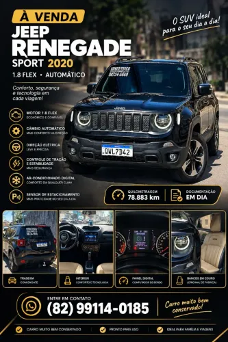 Jeep Renegade Sport 1.8 4X2 Flex 16V Aut. 2020