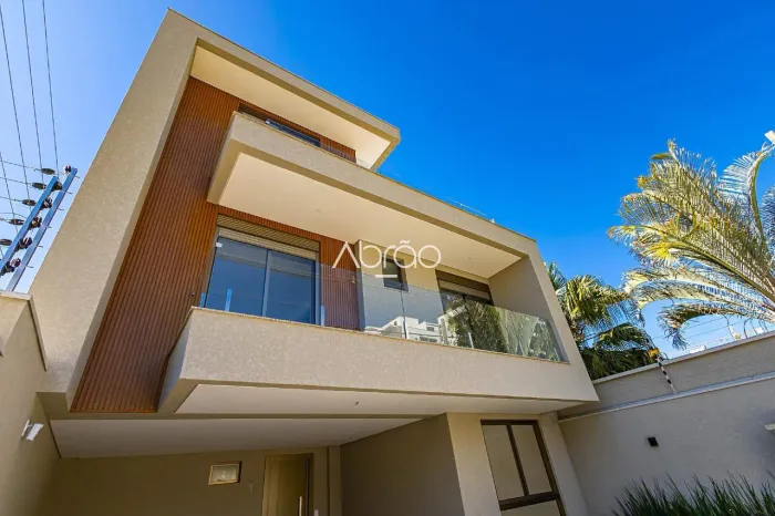 Sobrado em Condomínio à Venda no Boa Vista  3 Suítes, Terraço Gourmet e Spa | Residencial 