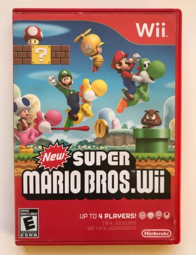 New Super Mario Bros. Nintendo Wii Original Americano